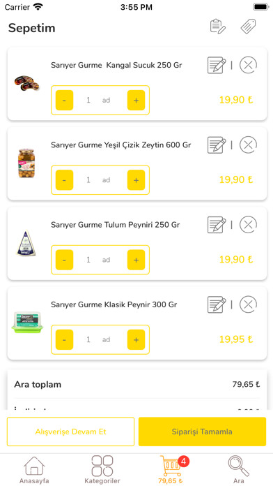 Emulate iPhone app Sariyer Sanal Market using MyAndroid Emulate iPhone app Sariyer Sanal Market using MyAndroid