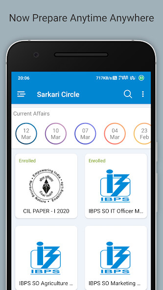 Run android online APK Sarkari Circle - Gov Exams from MyAndroid or emulate Sarkari Circle - Gov Exams using MyAndroid