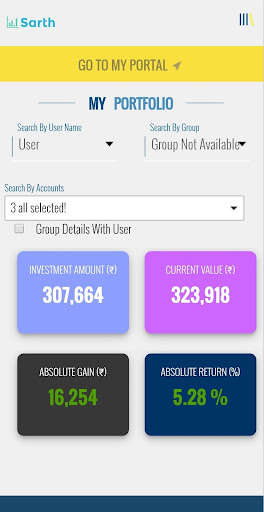 Run android online APK sarthmoney from MyAndroid or emulate sarthmoney using MyAndroid