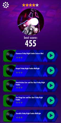 Run android online APK Sarvente x Ruv Battle Mod FNF - Dance Hop Tiles from MyAndroid or emulate Sarvente x Ruv Battle Mod FNF - Dance Hop Tiles using MyAndroid