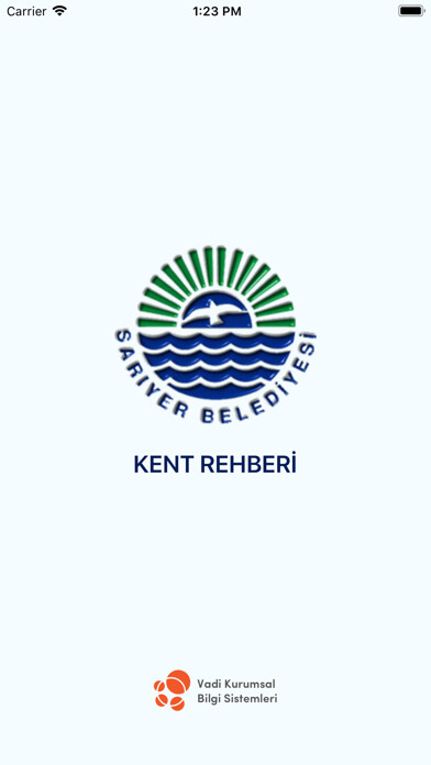 Emulate iPhone app Sarıyer Kent Rehberi using MyAndroid
