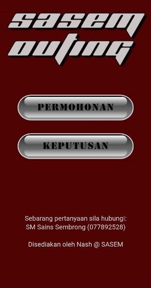 Run android online APK SASEM OUTING from MyAndroid or emulate SASEM OUTING using MyAndroid Run android online APK SASEM OUTING from MyAndroid or emulate SASEM OUTING using MyAndroid