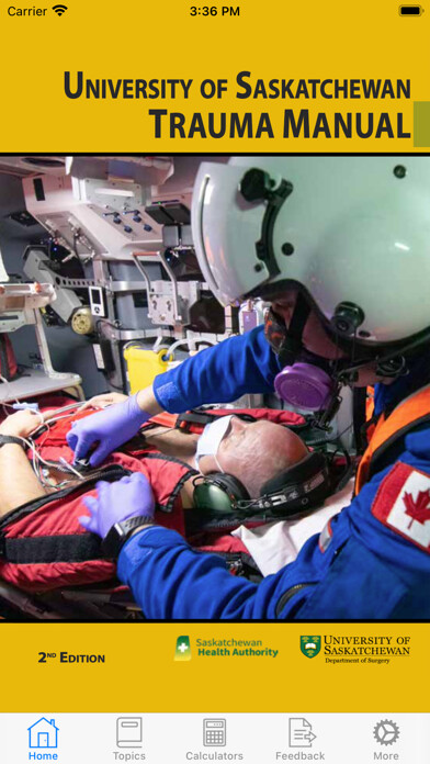 Emulate iPhone app SaskTrauma using MyAndroid