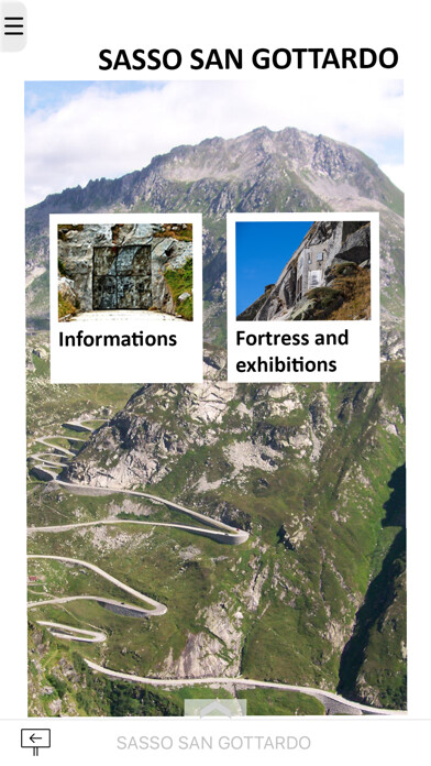 Emulate iPhone app SASSO SAN GOTTARDO using MyAndroid