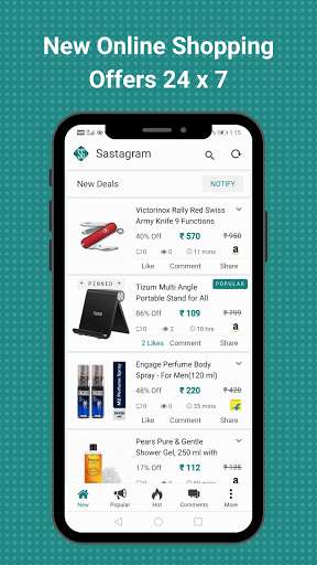 Run android online APK Sastagram - India Shopping Hot Offers from MyAndroid or emulate Sastagram - India Shopping Hot Offers using MyAndroid Run android online APK Sastagram - India Shopping Hot Offers from MyAndroid or emulate Sastagram - India Shopping Hot Offers using MyAndroid