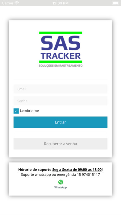 Emulate iPhone app Sas Tracker WEB using MyAndroid