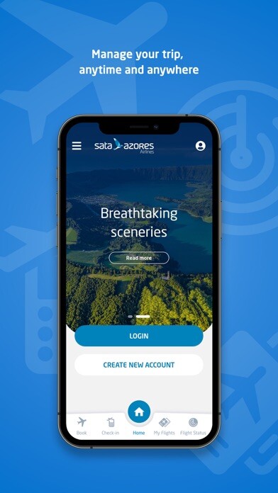 Emulate iPhone app SATA Azores Airlines using MyAndroid Emulate iPhone app SATA Azores Airlines using MyAndroid