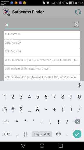 Emulate Android APK Satbeams sat Finder Emulate Android APK Satbeams sat Finder