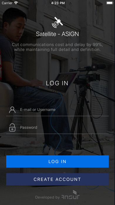 Emulate iPhone app Satellite-ASIGN using MyAndroid Emulate iPhone app Satellite-ASIGN using MyAndroid