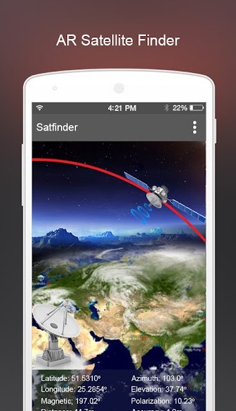 Run android online APK Satellite Finder with Compass from MyAndroid or emulate Satellite Finder with Compass using MyAndroid