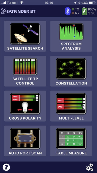 Emulate iPhone app SATFINDER BT DVB-S2 using MyAndroid Emulate iPhone app SATFINDER BT DVB-S2 using MyAndroid