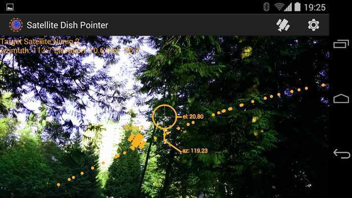 Emulate Android APK Satfinder Pro - Satellite Dish