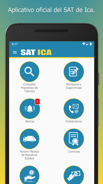 Run android online APK SATICA Movil from MyAndroid or emulate SATICA Movil using MyAndroid
