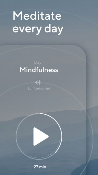 Emulate iPhone app Sati - meditation and sleep using MyAndroid Emulate iPhone app Sati - meditation and sleep using MyAndroid