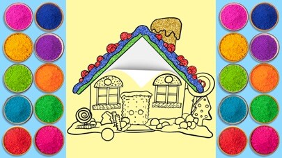 Emulate iPhone app Satisfying ASMR Art Challenge! using MyAndroid