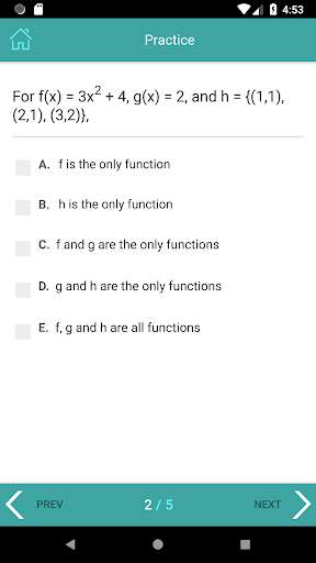 Run android online APK SAT MATH 2 BASIC from MyAndroid or emulate SAT MATH 2 BASIC using MyAndroid