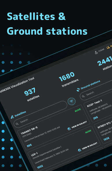 Run android online APK SatNOGS Visualization Tool from MyAndroid or emulate SatNOGS Visualization Tool using MyAndroid