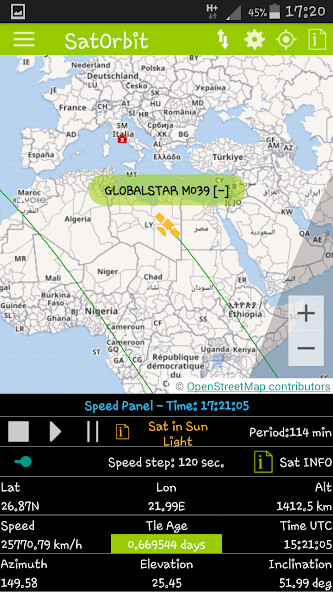 Run android online APK SatOrbit from MyAndroid or emulate SatOrbit using MyAndroid