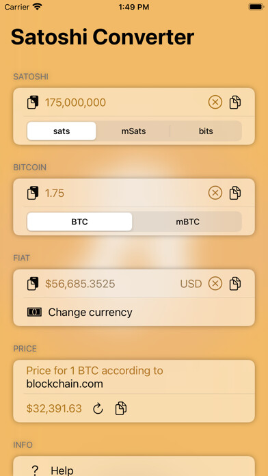 Emulate iPhone app Satoshi Converter using MyAndroid Emulate iPhone app Satoshi Converter using MyAndroid