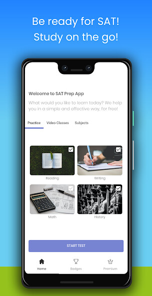 Run android online APK SAT Prep App from MyAndroid or emulate SAT Prep App using MyAndroid