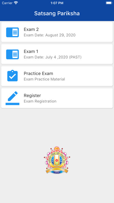 Emulate iPhone app Satsang Pariksha using MyAndroid Emulate iPhone app Satsang Pariksha using MyAndroid