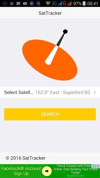 Emulate Android APK SatTracker Emulate Android APK SatTracker