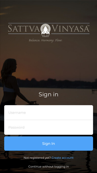 Emulate iPhone app Sattva Vinyasa using MyAndroid Emulate iPhone app Sattva Vinyasa using MyAndroid