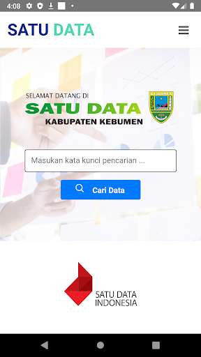 Run android online APK Satu Data from MyAndroid or emulate Satu Data using MyAndroid