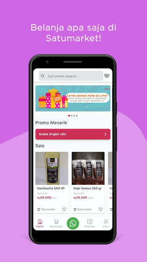 Run android online APK Satumarket from MyAndroid or emulate Satumarket using MyAndroid