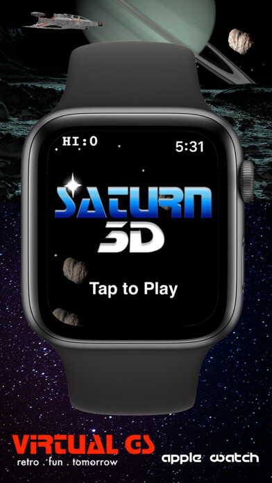 Emulate iPhone app SATURN 3D: Watch Game using MyAndroid