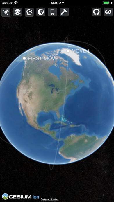 Emulate iPhone app SatVis using MyAndroid Emulate iPhone app SatVis using MyAndroid