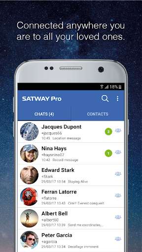 Run android online APK Satway Pro Satellite Messenger from MyAndroid or emulate Satway Pro Satellite Messenger using MyAndroid