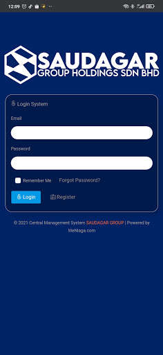 Run android online APK Saudagar Group System from MyAndroid or emulate Saudagar Group System using MyAndroid