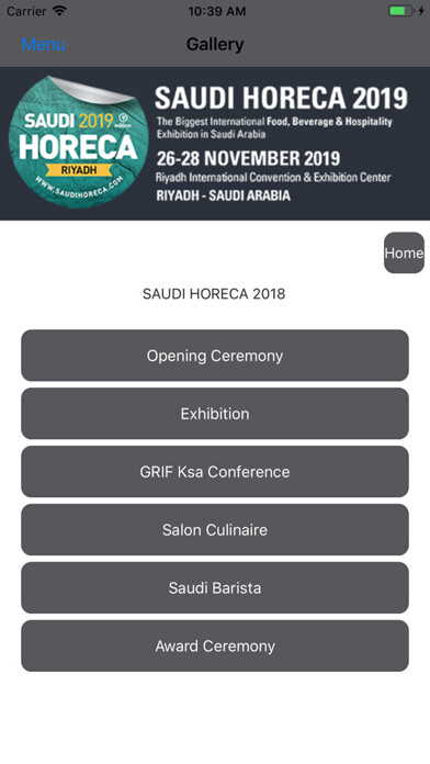 Emulate iPhone app Saudi Horeca 2019 using MyAndroid Emulate iPhone app Saudi Horeca 2019 using MyAndroid