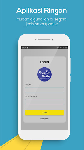 Run android online APK SAUNGPULSA -  Pulsa All Operator,Token PLN & PPOB from MyAndroid or emulate SAUNGPULSA -  Pulsa All Operator,Token PLN & PPOB using MyAndroid