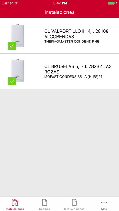 Emulate iPhone app Saunier-Tec using MyAndroid Emulate iPhone app Saunier-Tec using MyAndroid