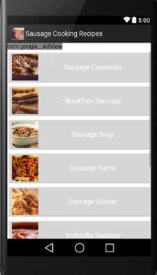 Emulate Android APK Sausage Recipes