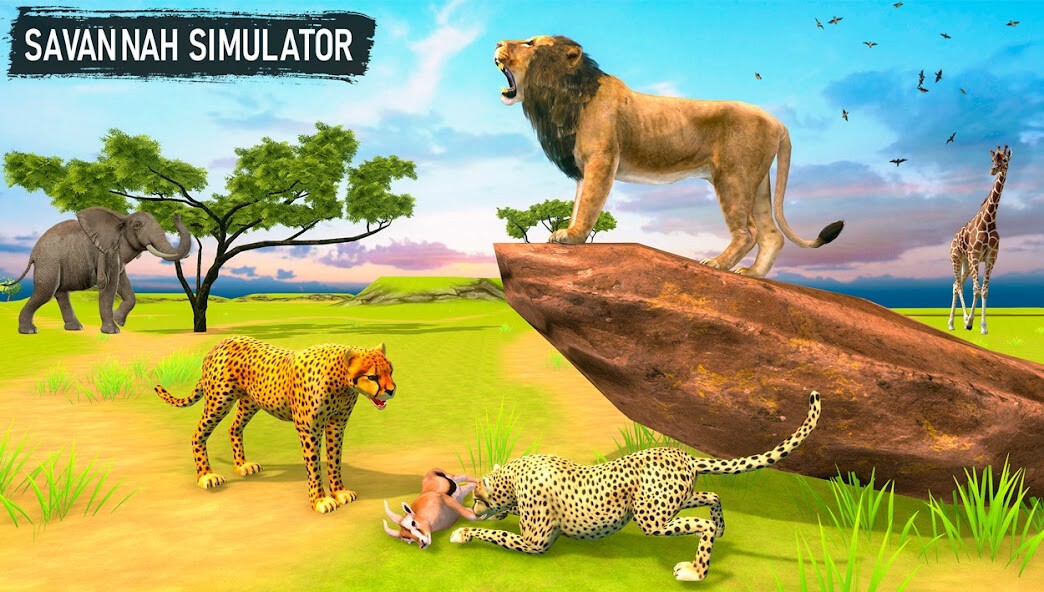 Run android online APK Savanna Animal Survival Game from MyAndroid or emulate Savanna Animal Survival Game using MyAndroid