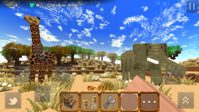 Emulate iPhone app Savanna Craft: Adventure using MyAndroid Emulate iPhone app Savanna Craft: Adventure using MyAndroid