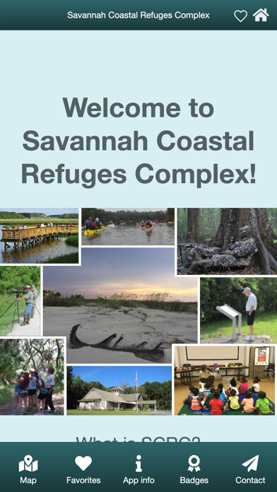 Emulate iPhone app Savannah Coastal Refuges using MyAndroid