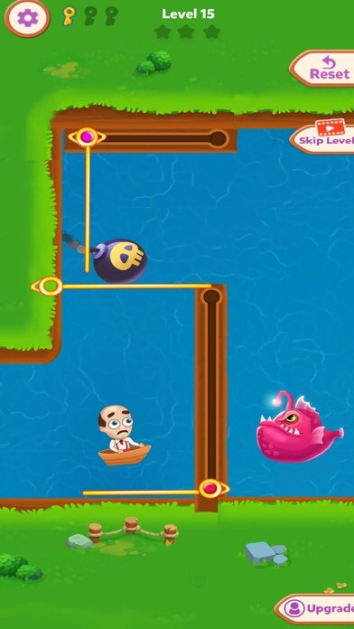 Emulate iPhone app Save Daddy – Pull the Pin using MyAndroid Emulate iPhone app Save Daddy – Pull the Pin using MyAndroid
