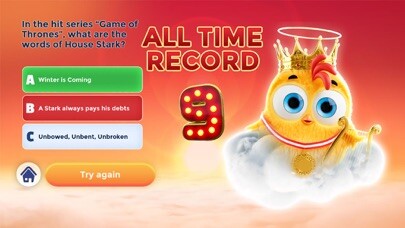 Emulate iPhone app Save Farty - The Trivia Game using MyAndroid