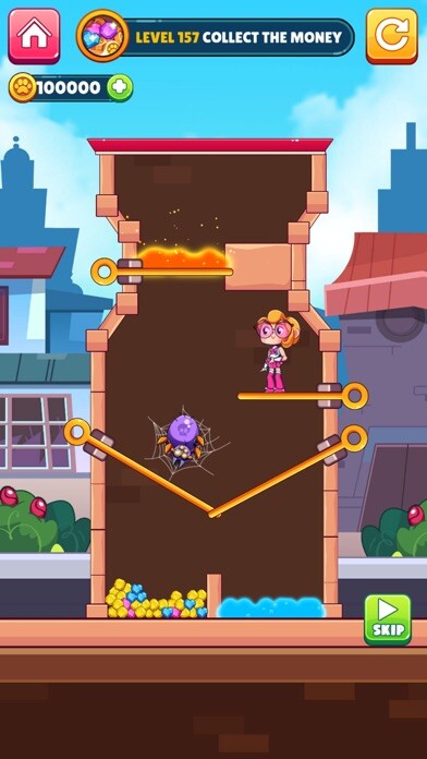 Emulate iPhone app Save Girl - Pull The Pin using MyAndroid Emulate iPhone app Save Girl - Pull The Pin using MyAndroid