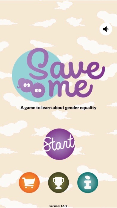 Emulate iPhone app SaveMe: a Genderless Game using MyAndroid