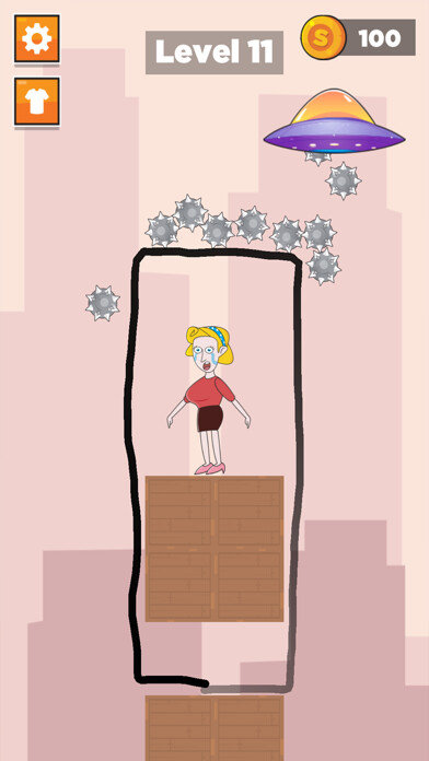 Emulate iPhone app Save Me! - Drawing Puzzle using MyAndroid Emulate iPhone app Save Me! - Drawing Puzzle using MyAndroid