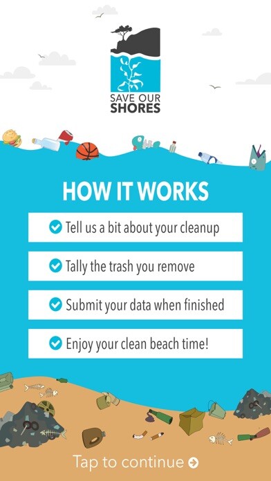Emulate iPhone app Save Our Shores Marine Tally using MyAndroid Emulate iPhone app Save Our Shores Marine Tally using MyAndroid