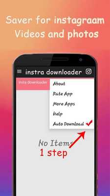 Emulate Android APK Saver for instagram  Videos and images 2018