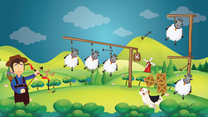 Emulate iPhone app Save Sheep: Archery Master using MyAndroid