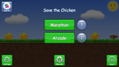 Emulate iPhone app Save-the-Chick using MyAndroid