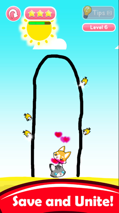 Emulate iPhone app Save The Dog & Cat using MyAndroid Emulate iPhone app Save The Dog & Cat using MyAndroid